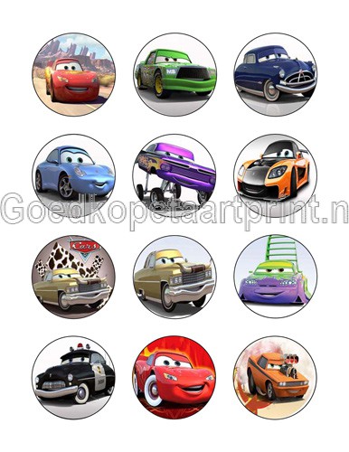 Cars cupcake 3
