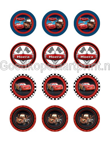 Cars cupcake 5