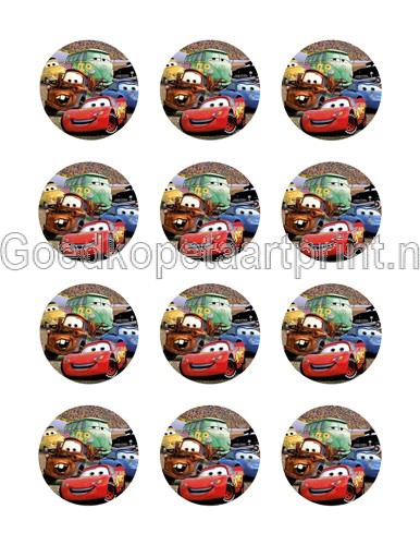 Cars cupcake 7