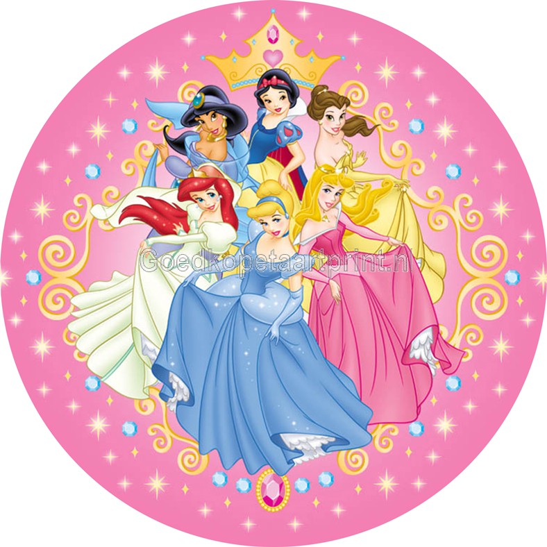 Disney prinsessen rond