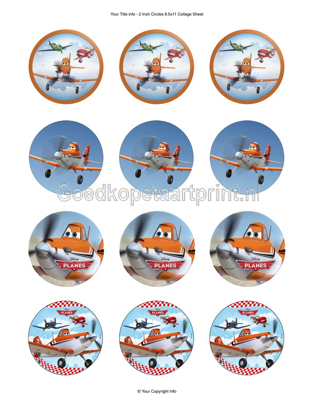 Planes cupcake 1
