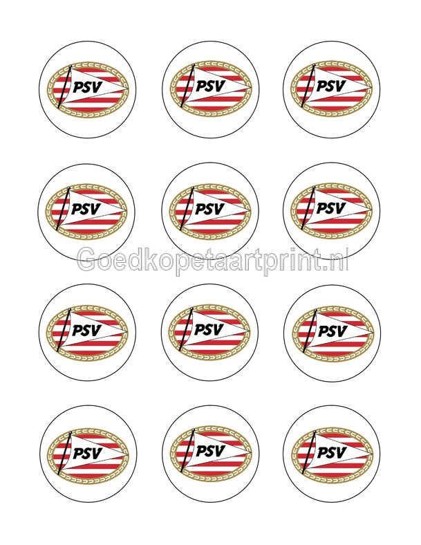 PSV cupcake 1