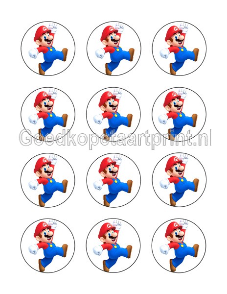 Super mario cupcake 2