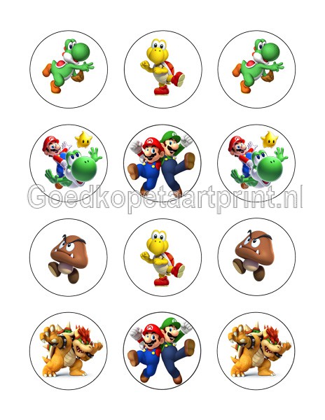Super mario cupcake3