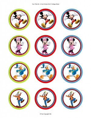 Mickey mouse cupcake 1