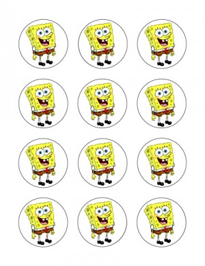 spongebob cupcake 2